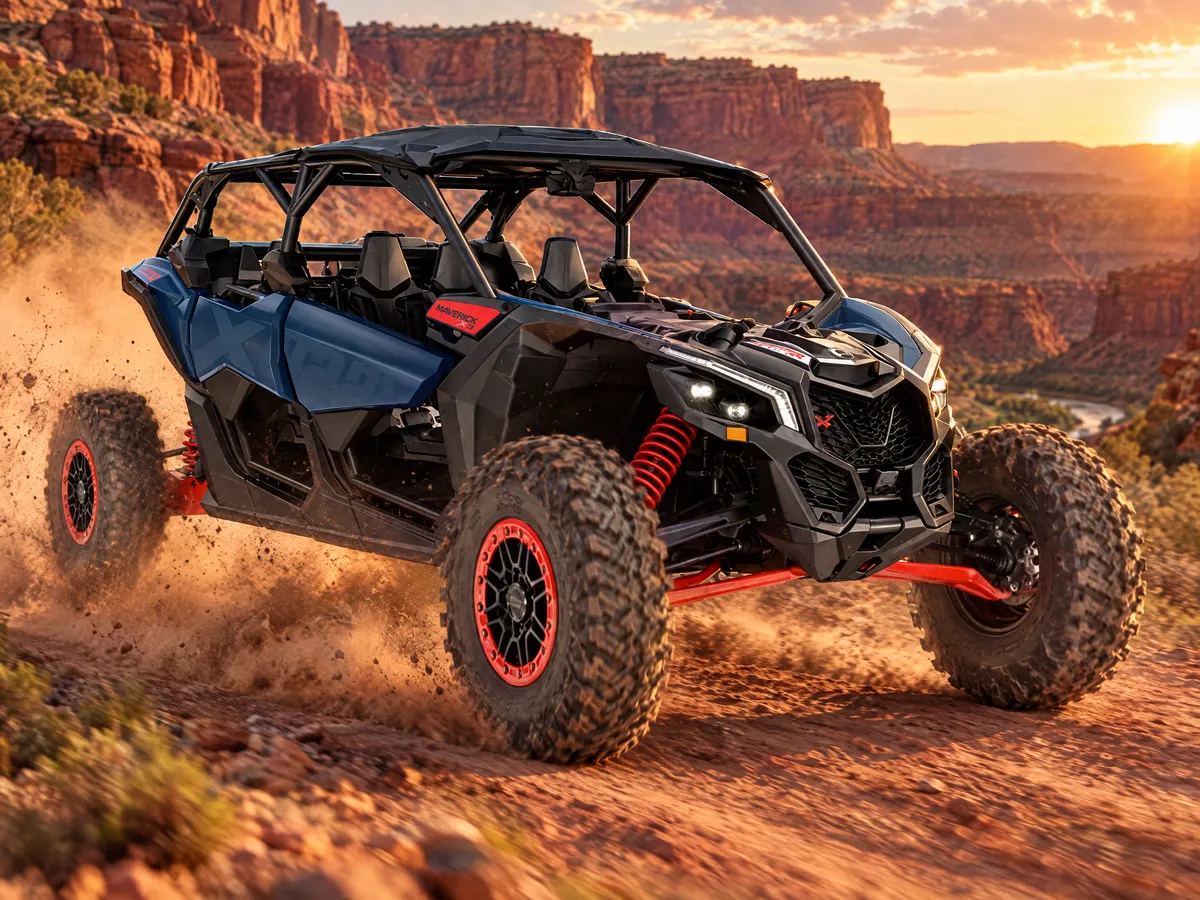 Can-Am Maverick MAX X RS Turbo RR SAS, фото 1